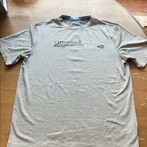 Vineyard Vines Light Gray Short Sleeve Tee